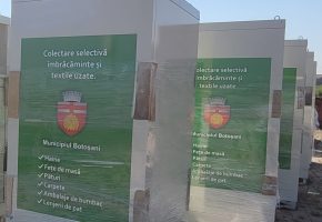 Containere pentru colectarea materialelor textile sunt puse la dispoziția cetățenilor din municipiu